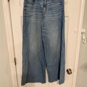 American Eagle Outfitters Light Blue Flare Jeans
